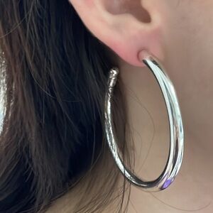 IPPOLITA 925 silver hoops‎​